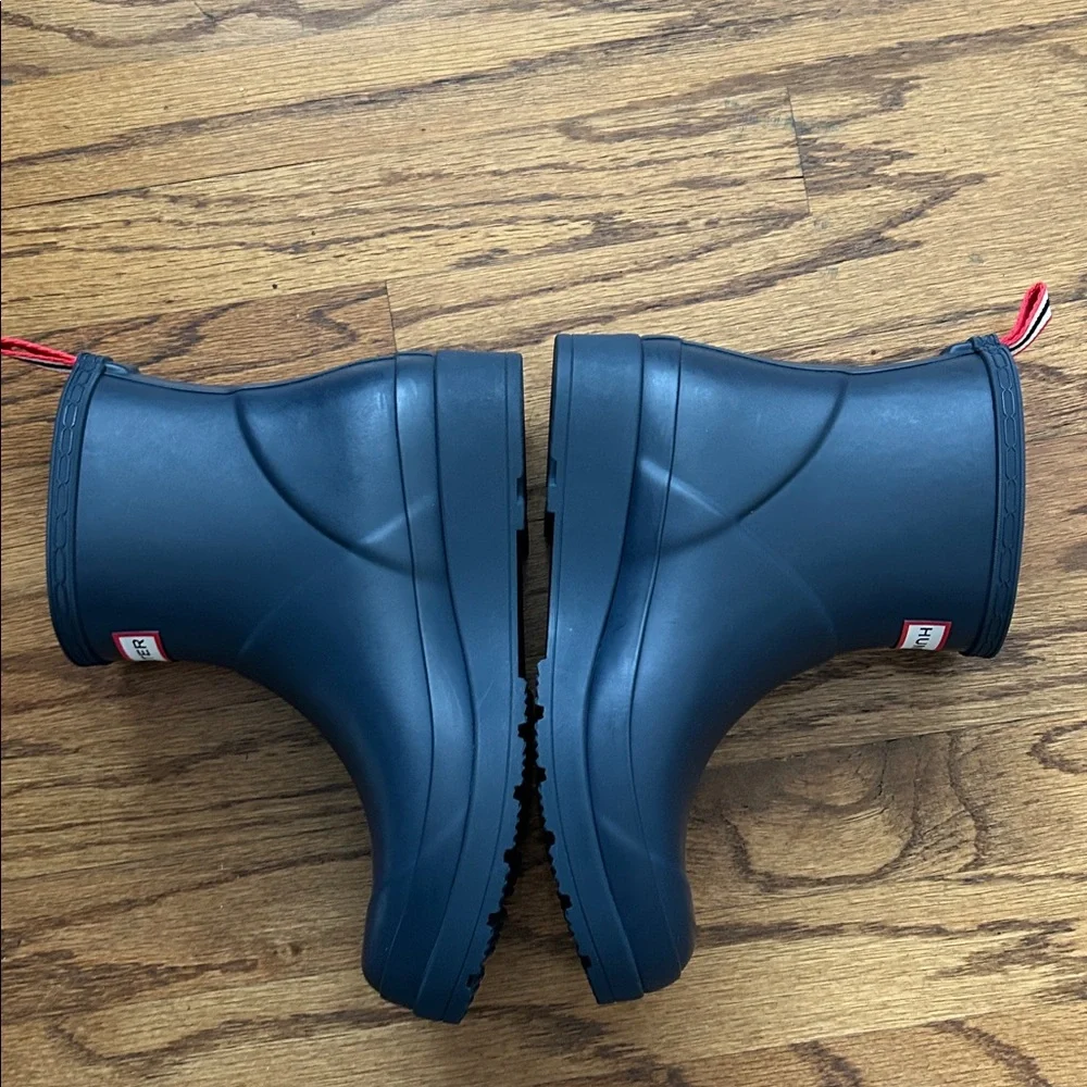 Hunter Women's PLAY Short Rain Boots, Valtameri Blue, US Size 7 - Picture 4 of 15
